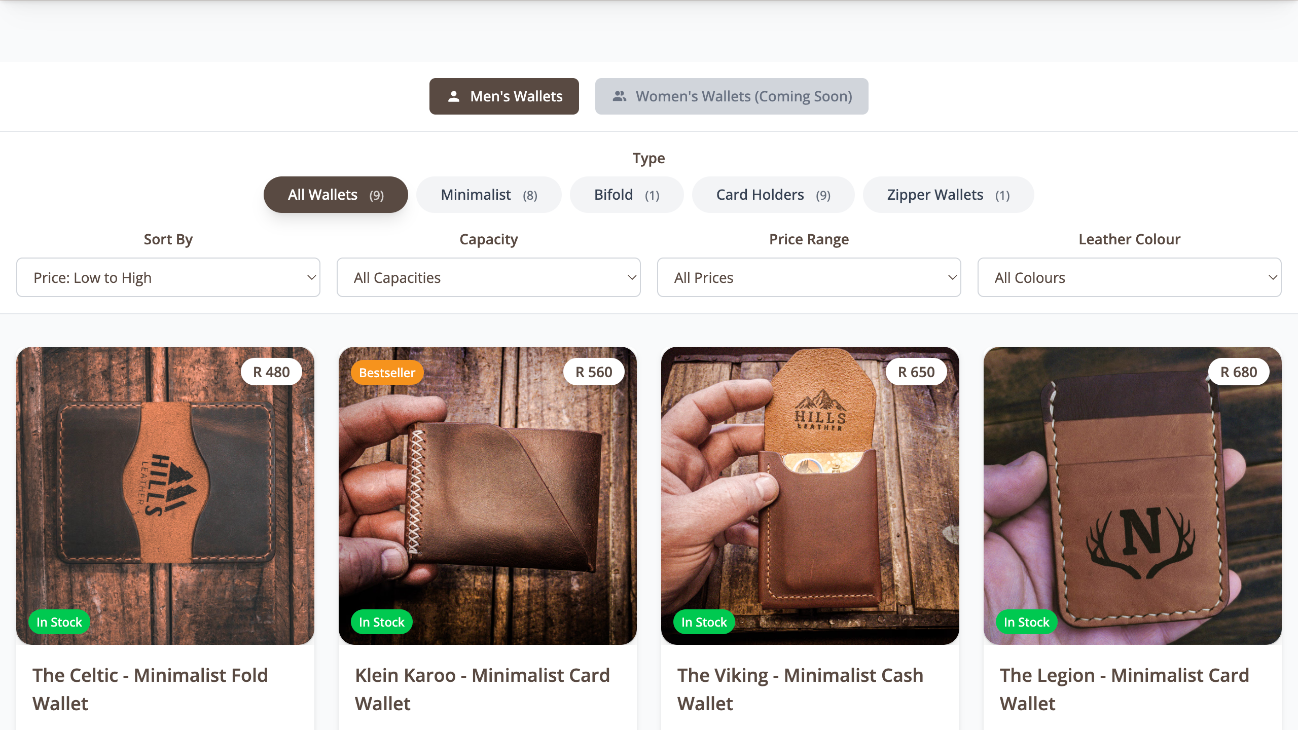 Hills Leather - Screenshot 2